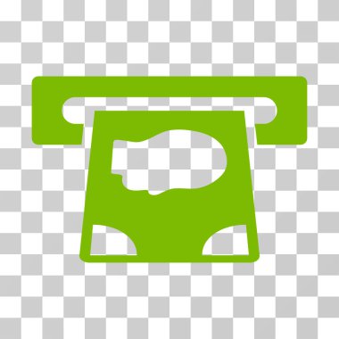 ATM ödeme vektör simgesi