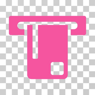 Banka Atm vektör simgesi