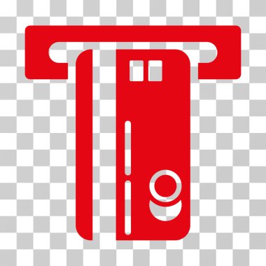 ATM makine vektör simgesi