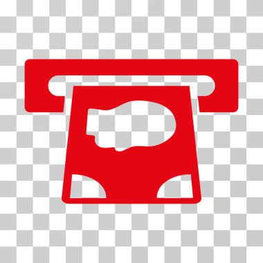 ATM ödeme vektör simgesi