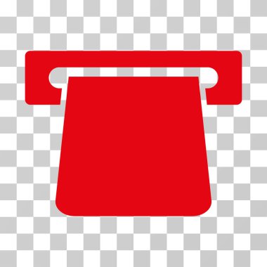 bank terminal vektör simgesi