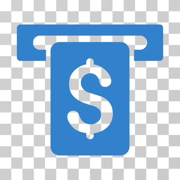 Bargeld abheben Vektor Symbol — Stockvektor