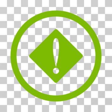 Sorun yuvarlak vektör simgesi