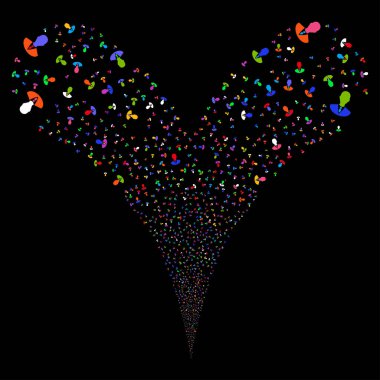 Yöneticisi çift havai fişek akışı