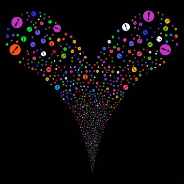 Sorun çift havai fişek akışı