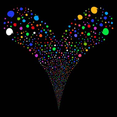 Teklif çift havai fişek akışı