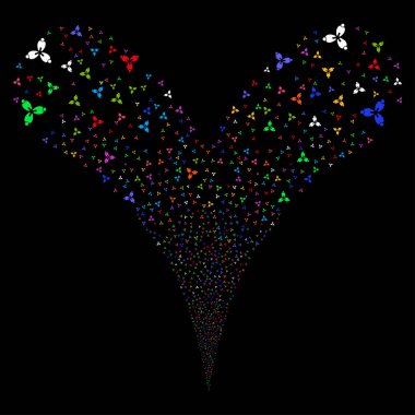 Stomatology çift havai fişek akışı