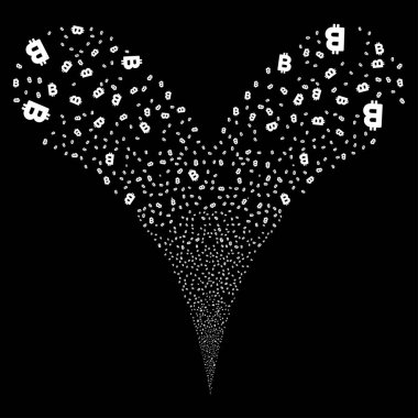 Bitcoin çift havai fişek akışı