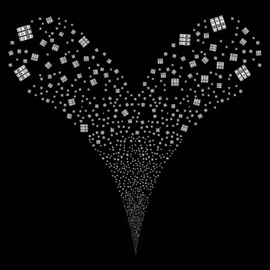 Kitaplar çift havai fişek akışı