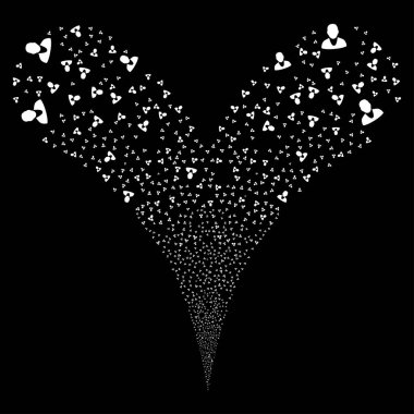 İstemci çift havai fişek akışı