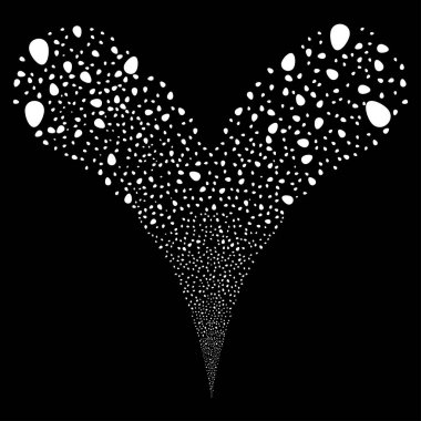 Yumurta çift havai fişek akışı