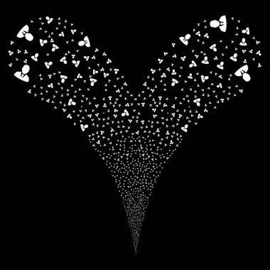 Yöneticisi çift havai fişek akışı