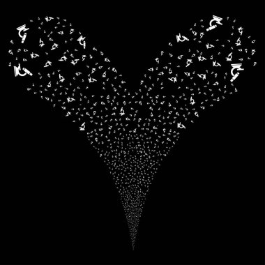 Mikroskop çift havai fişek akışı