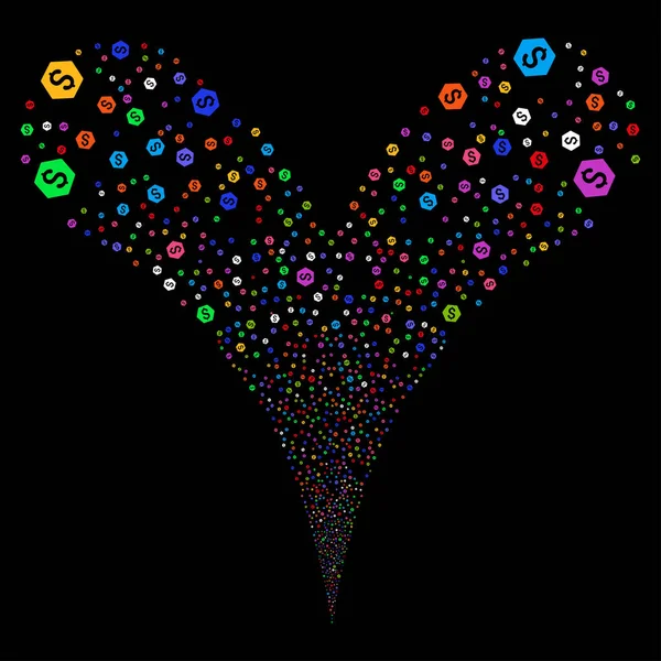 Ekonomi Çift havai fişek akışı