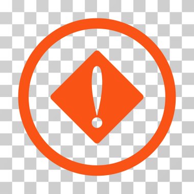 Sorun yuvarlak vektör simgesi