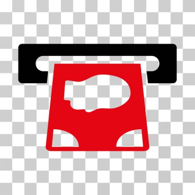 ATM ödeme vektör simgesi