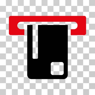 Banka Atm vektör simgesi