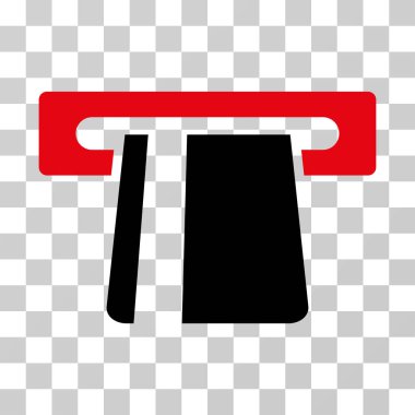 Banka kartı Terminal vektör simgesi