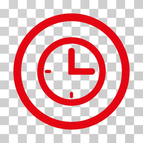 Idő lekerekített Vector Icon — Stock Vector