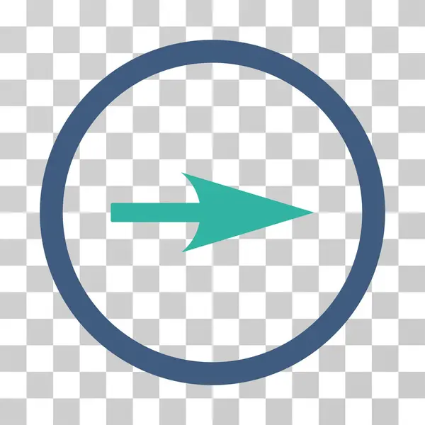 Arrow AX Road Vector Icon — стоковый вектор