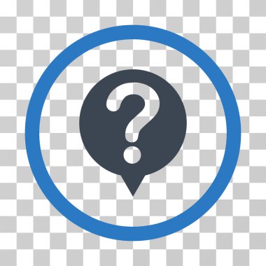 Durum yuvarlak vektör simgesi