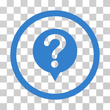 Durum yuvarlak vektör simgesi