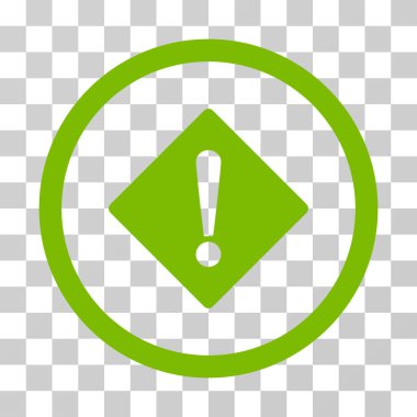 Hata yuvarlak vektör simgesi