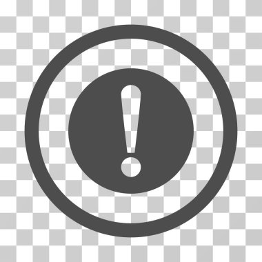 Sorun yuvarlak vektör simgesi