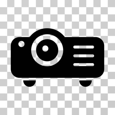 Projektör vektör simgesi