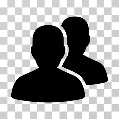 Kullanıcı hesapları vektör simgesi