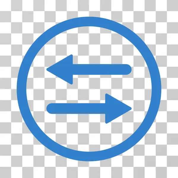 Flechas de intercambio redondeado Vector icono — Vector de stock