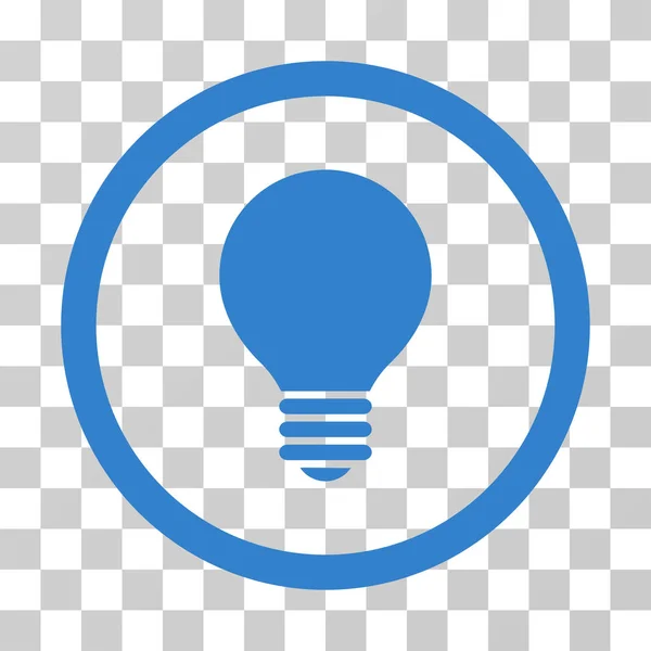 電球の丸いベクトルのアイコン — ストックベクタ