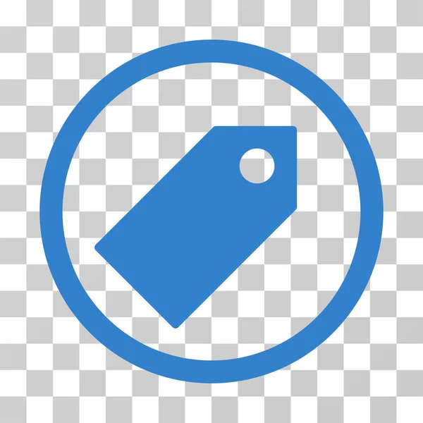 Tag lekerekített Vector Icon — Stock Vector