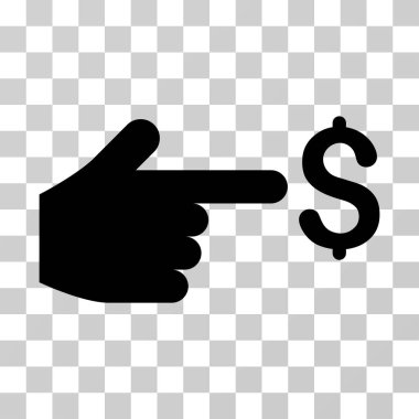 Dolar endeksi vektör simgesi