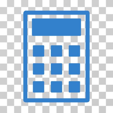 Hesap makinesi vektör simgesi