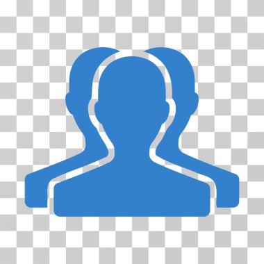 Müşteri grubu vektör simgesi