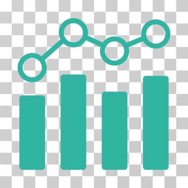 Nokta grafik vektör simgesi