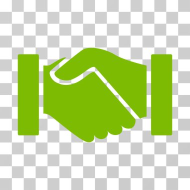 el sıkışma vektör simgesi