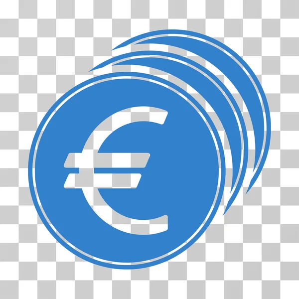 Векторная икона евро — стоковый вектор