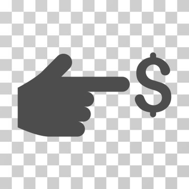 Dolar endeksi vektör simgesi