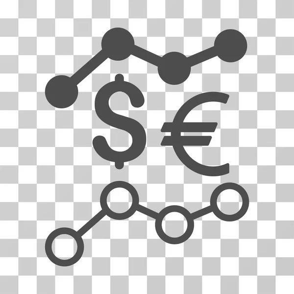 Tendencias de divisas Vector Icono — Archivo Imágenes Vectoriales