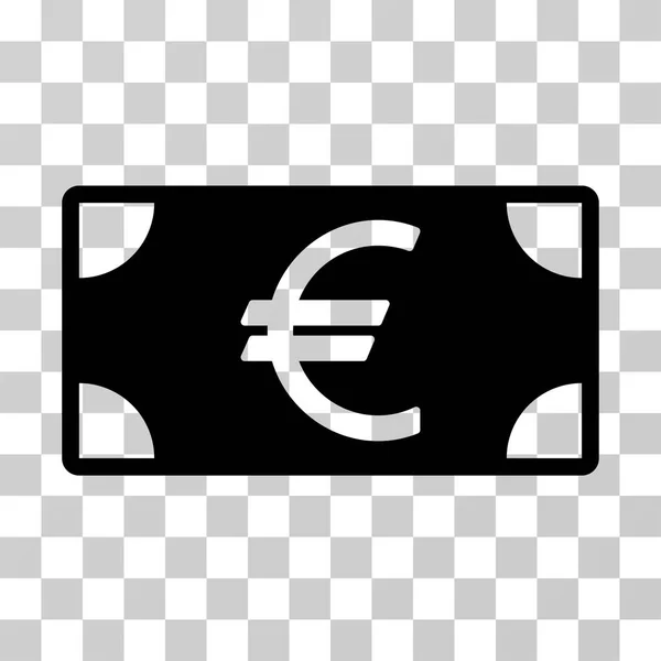 Euro Banknote Vector Icon — Stock Vector