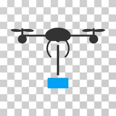 Helikopter sevk irsaliyesi vektör simgesi