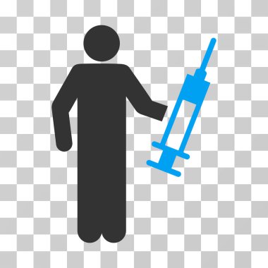 Uyuşturucu satıcısı vektör simgesi