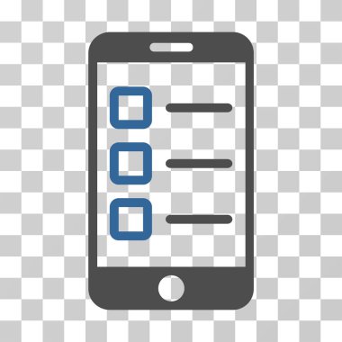 Mobil Test vektör simgesi