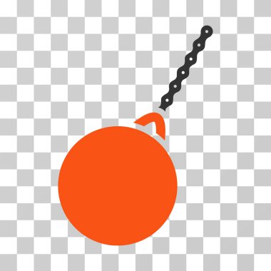 İmha çekiç vektör simgesi