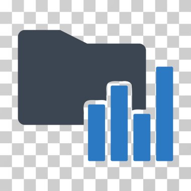 Klasör vektör simgesi çizelgeleri