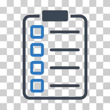 Muayene vektör simgesi