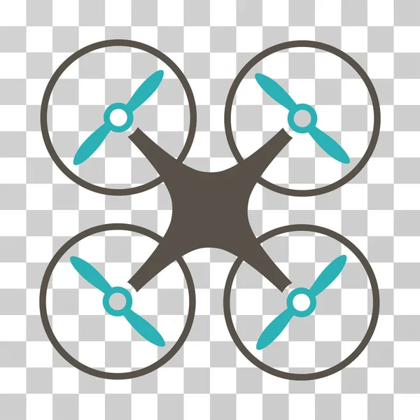 Copter Vector Icon — Stock Vector