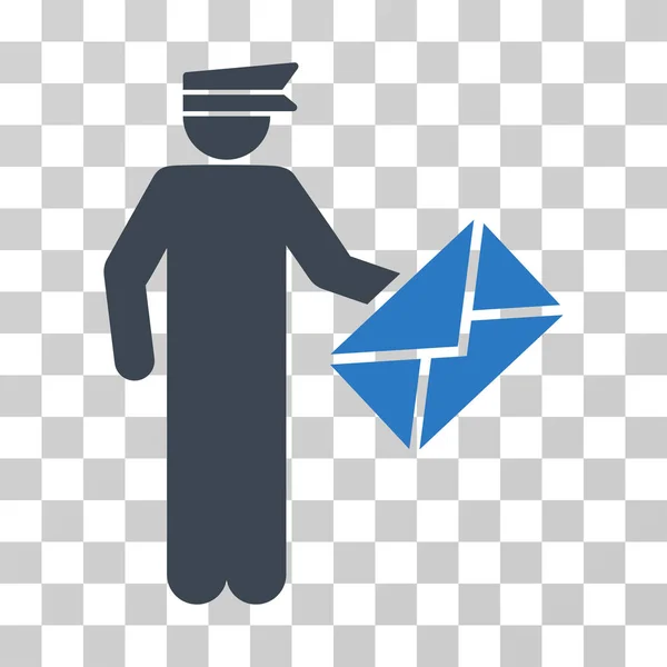 Postman Vector Icon — Stock Vector